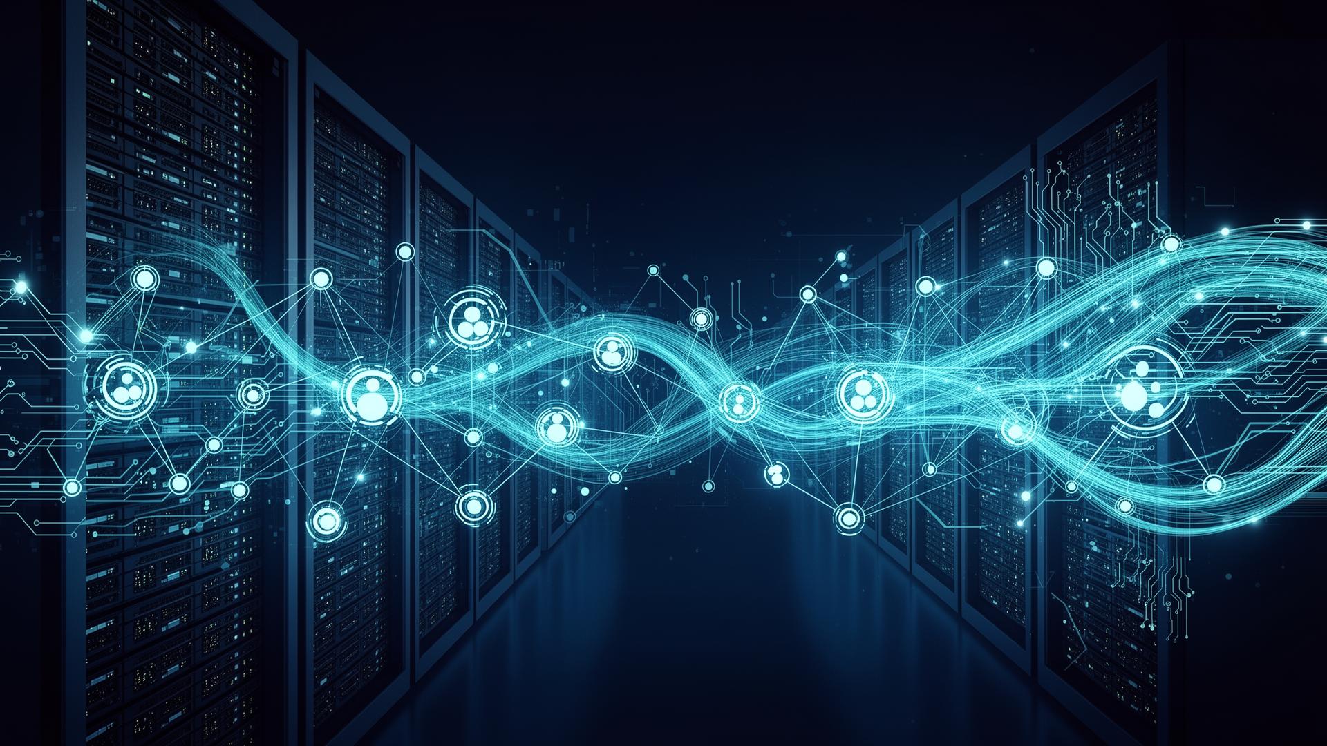 IT infrastructure background